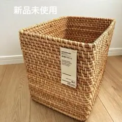 無印良品 ラタン長方形バスケット 特大 重なるラタン長方形バスケット・特大 | 無印良品