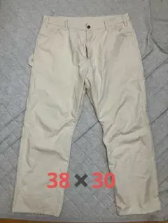 Dickies ダブルニー　ペインターパンツ アイボリー　38✖️30