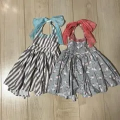 【2点セット】エプロンドレス　MARLMARL  forbaby 80-90cm