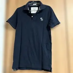 Abercrombie & Fitch ネイビー ポロシャツ S