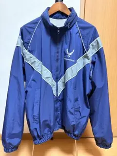 NIKE RFロゴ ネイビー ジャケット USED品 フェデラー選手着用モデル NIKE RFロゴ ネイビー ジャケット USED品 フェデラー選手着用モデル