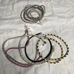 天然皮革による組紐