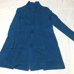 【激安】 HIROKO BIS ジップアップジャケット　M未使用　美品　ロング丈のサムネイル