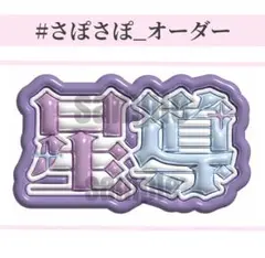 Vtuber にじさんじ　星導ショウ　ネームボード