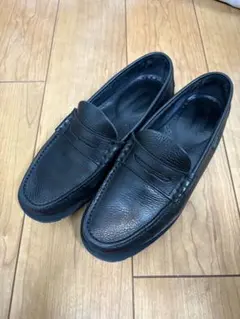 パラブーツ CORAUX/RAIDシボ加工 ローファー UK 8 26cmのサムネイル