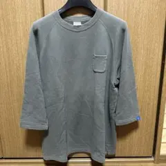 LOOPWHEELER 七分袖 スウェット XL カーキのサムネイル
