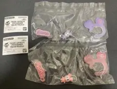 TWICE LOVELYSアクリル カラビナ フロッキーマスコット2種サナ モモ