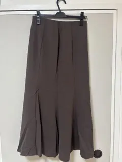 GU フレアスカート ポリエステル93%