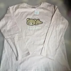 Rilakkuma リラックマ 長袖 Tシャツ ピンク Sサイズのサムネイル