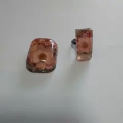樹脂 花入り指輪とペンダントトップ