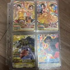 PSA3点＋1ワンピース エース 4枚セット ONE PIECE ハイパーバトル