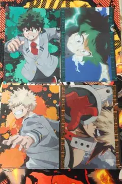 僕のヒーローアカデミア クリアファイル 4枚セット