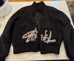 CHANEL 2022A Tweed Bomber Jacket シャネルのサムネイル