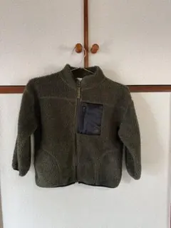 LOGOS DAYS ボアジャケット カーキ 120cm