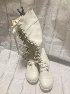 白ブーツ☆コスプレなどに