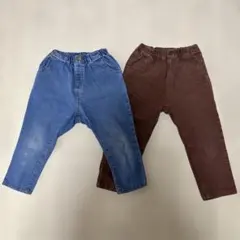SIMPLE FREE 、BOBSON ロングパンツ 2本セットのサムネイル