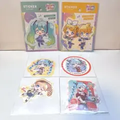 初音ミク 鏡音リン・レン トレーディングステッカーセット