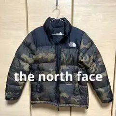 the north face ヌプシ　迷彩　ノベルティ18AW