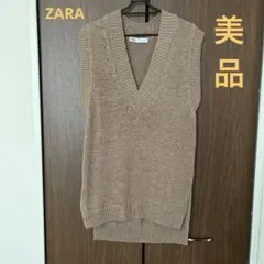 ✨️美品✨️ ZARA ニットベスト Vネックベスト