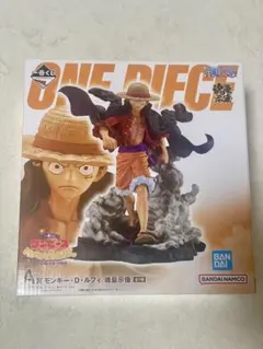 一番くじ ワンピース A賞 ルフィ 魂豪示像 - メルカリ