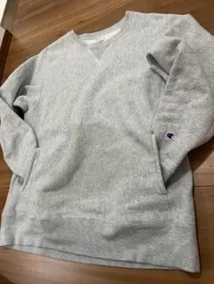 champion スウェット　reverse weave 前V ポケット付き