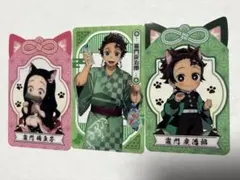 鬼滅の刃 ナムコ限定特典 クリアシート 竈門炭治郎 禰豆子　3種セット