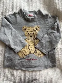 MIKIHOUSE ミキハウス くまプリントトレーナー 110 レトロ