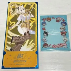 蝸堂みかる　にじさんじ　8周年　特典　クリアファイル　カード　with cake