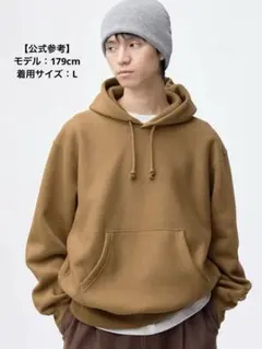【中古】GU／ヘビーウェイトスウェットパーカ／Sサイズ／男女兼用