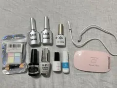 ネイルカラー・LEDライト・ジェルネイルセット