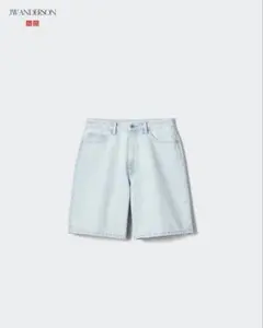 JW ANDERSON UNIQLO デニムショートパンツ ライトブルーのサムネイル