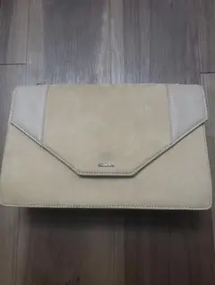 美品 snidel スエードフラップバッグ ベージュのサムネイル
