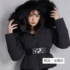 【新品・未開封】GYDAベルト付きショートダウンコート