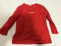 mikiHOUSE 赤 長袖Tシャツ 90センチ　ミキハウス