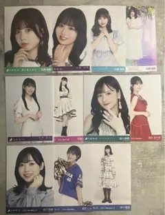乃木坂46生写真4期生セット 佐藤　松尾　筒井　金川　清宮　早川　北川
