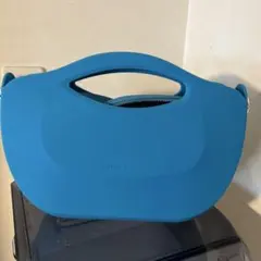 CHARLES & KEITH 青 ショルダーバッグ