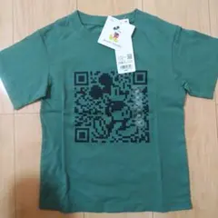 新品未使用　ユニクロ　ミッキーマウスプリント 半袖Tシャツ 110