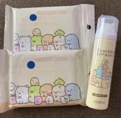 すみっコぐらし 手指消毒ホイップ ＆ノンアルコール除菌シートのサムネイル