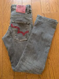 EDWIN 503 BLUETRIP ブラックデニム ジーンズ　140cm