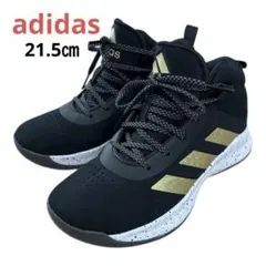 adidas ブラック/ゴールド スニーカー　21.5㎝