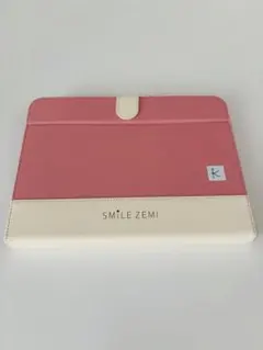 스마일 제미 태블릿 케이스 핑크