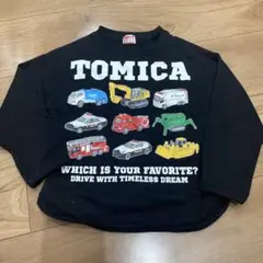 トミカ 長袖カットソー サイズ100