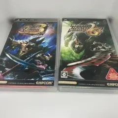【PSP】h-11 モンスターハンターポータブル　2ndG 3rd セット