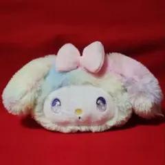 ★希少★【新品】サンリオ マイメロディ リール付パスケース(レインボー)