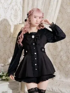 IMVAL / Dark Sheer Ribbon Blouse - メルカリ