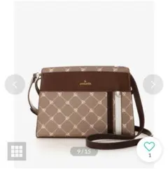 chouette ロゴプリントショルダーバッグ