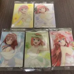 映画　五等分の花嫁　ウエハース2 キャラクターカードセット