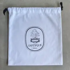 ◇ DIPTYQUE ロゴ入り 巾着袋 約27cm✖️25cm