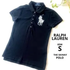 Ralph Lauren The Skinny Polo S ブラック Polo Ralph Lauren SKINNY FIT - Polo - polo black/negro - Zalando.es
