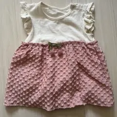 バースデイ＊ママラク　ロンパース ワンピース　70cm